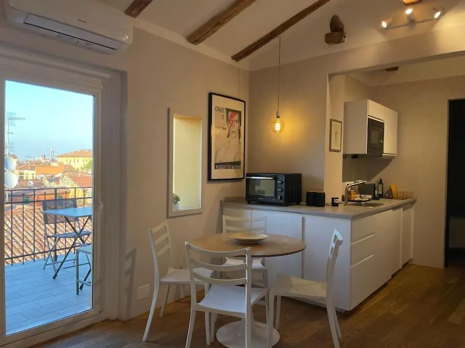 Apartment Romantic Attic Room With Panoramic View Bologna Italy