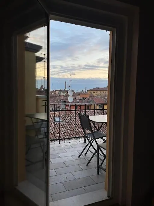 Apartment Romantic Attic Room With Panoramic View Bologna