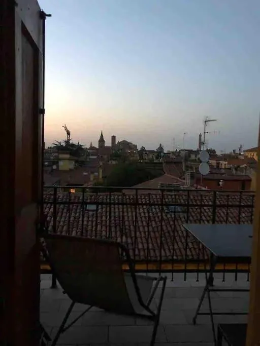 Romantic Attic Room With Panoramic View Bologna Italy