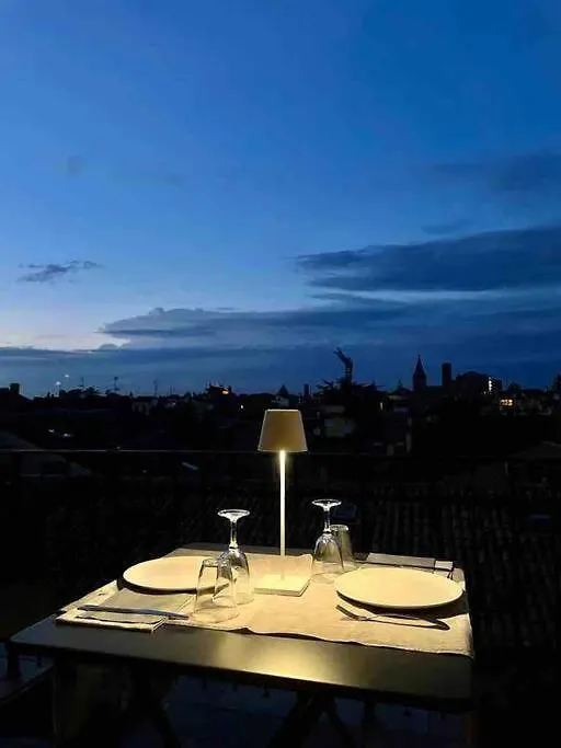 Romantic Attic Room With Panoramic View Bologna Apartment